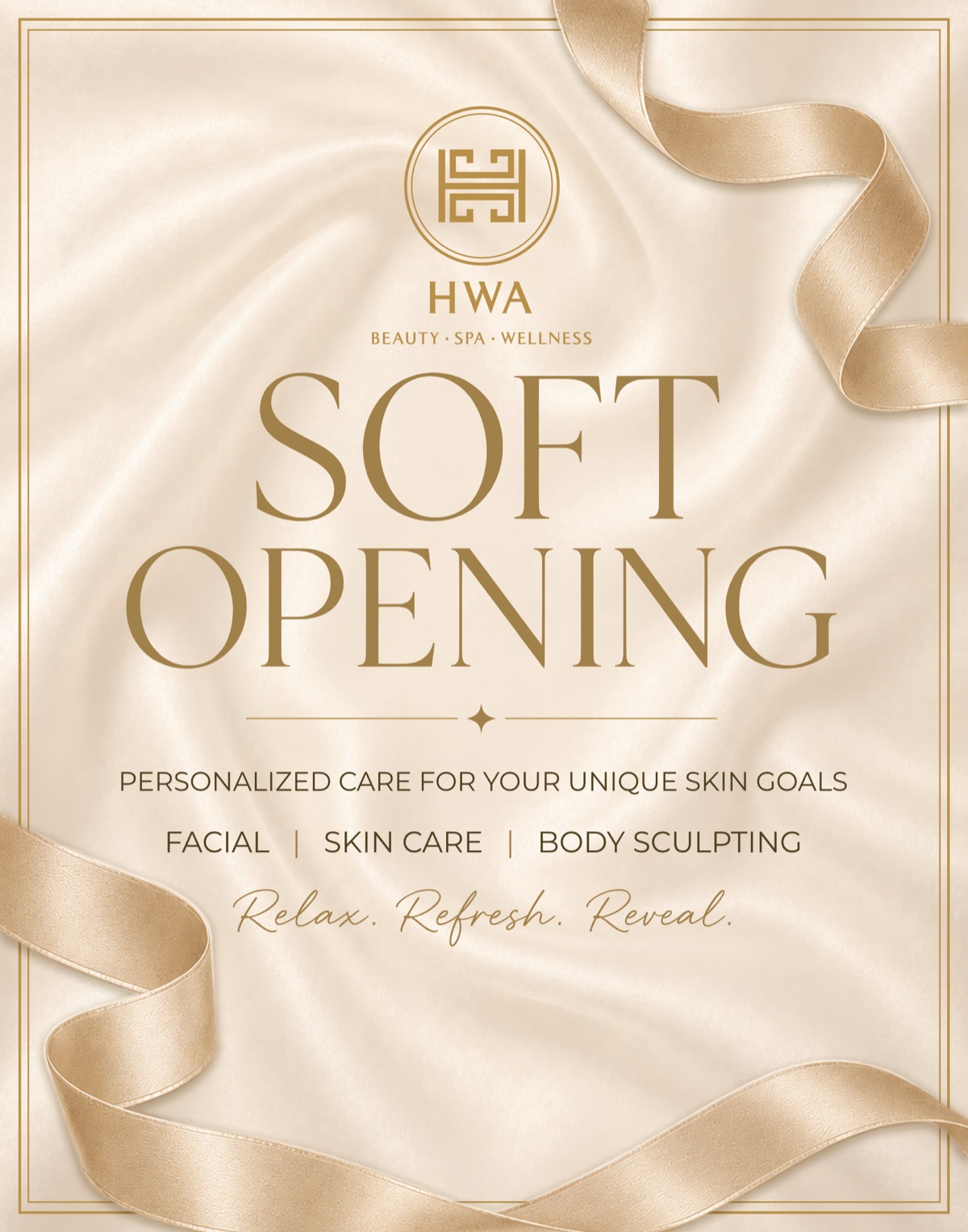 HWA Beauty Spa Wellness — Soft Opening
